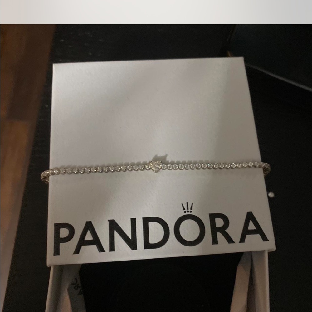 Pandora Gold and Silver Sparkling Bracelet
